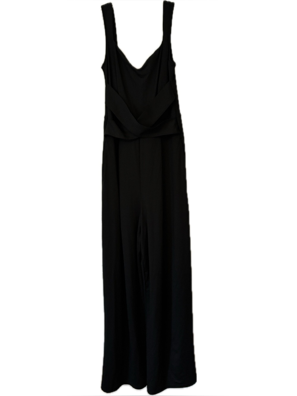 Halara Black Sleeveless Jumpsuit Small with Pockets